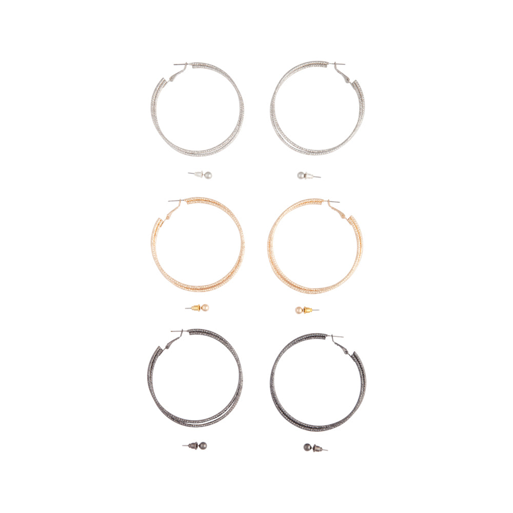 BLGO MM DIA CUT HOOP STUD 6PK