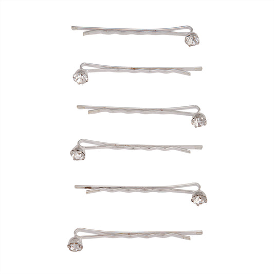 6PACK DIAMANTE STUD PINS