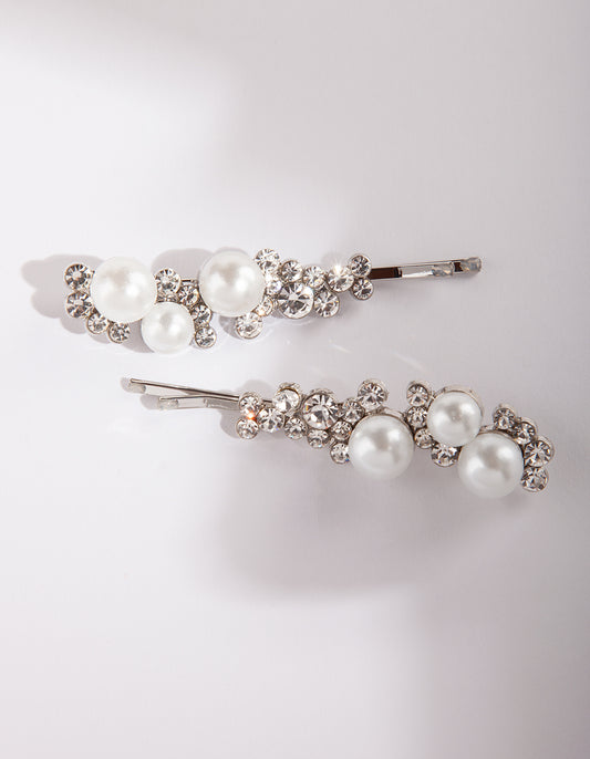 BRIDES RH PEARL&DIA 2PK CLP