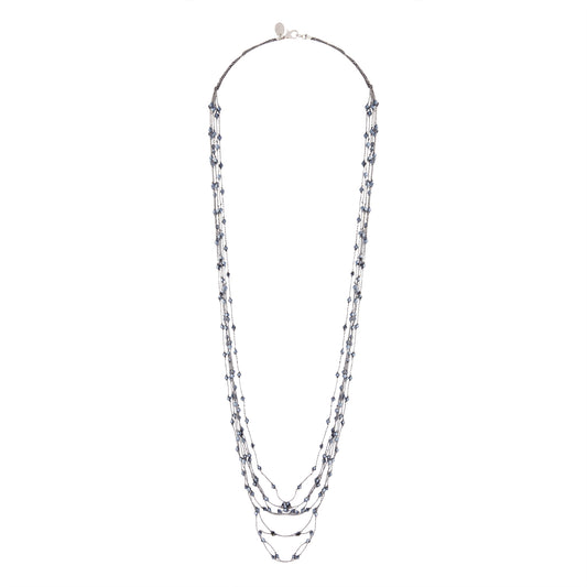MIDN SS FLOATING FACET BEAD NL
