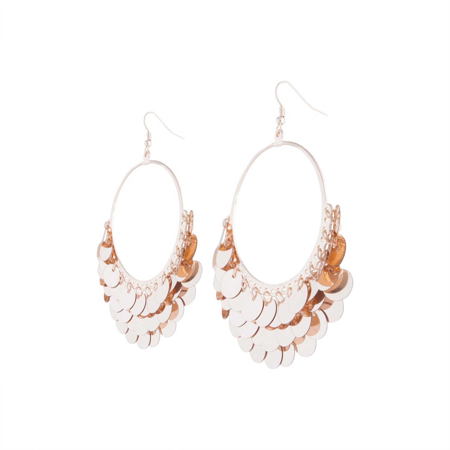 RGLD RG 4.5CM SEQUIN HOOP