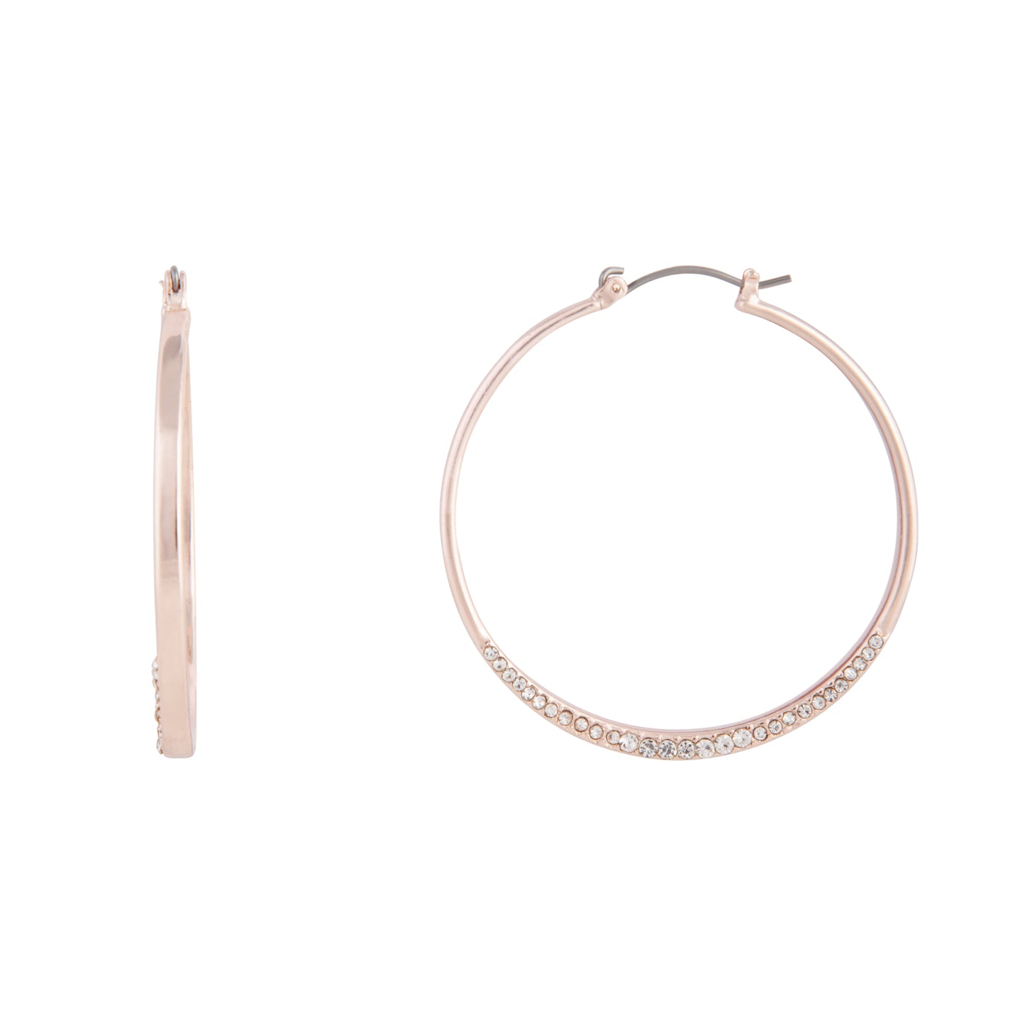 RGLDRG CRYST DETAIL HOOP ER