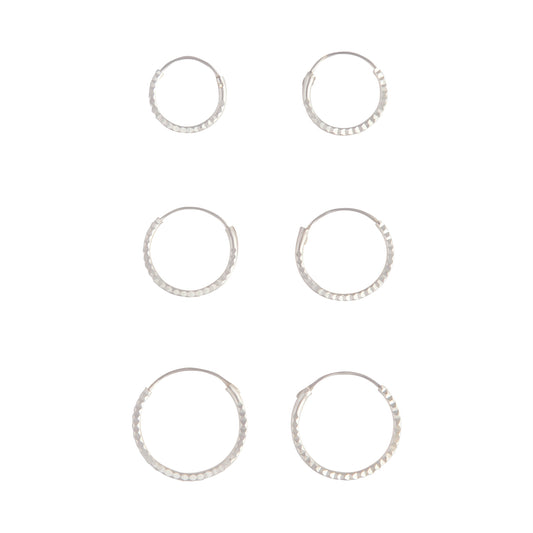 ST DIAC MINI HOOP 3PK ER