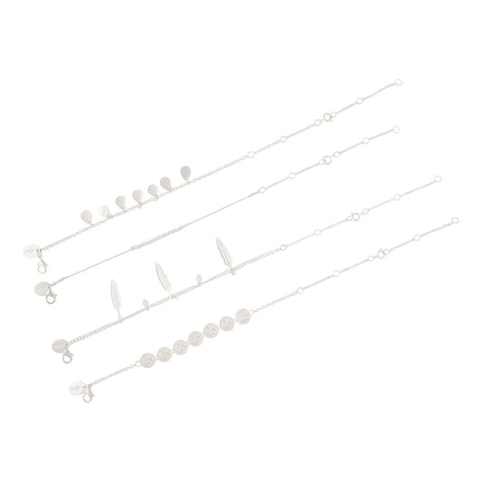 SVES SS COIN FAUX/FTHR 4PK AK@
