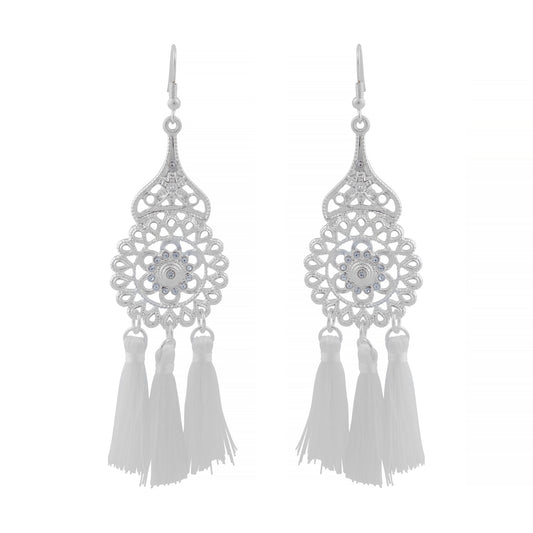 DI&PL SS FLWR & TASSEL DR ER