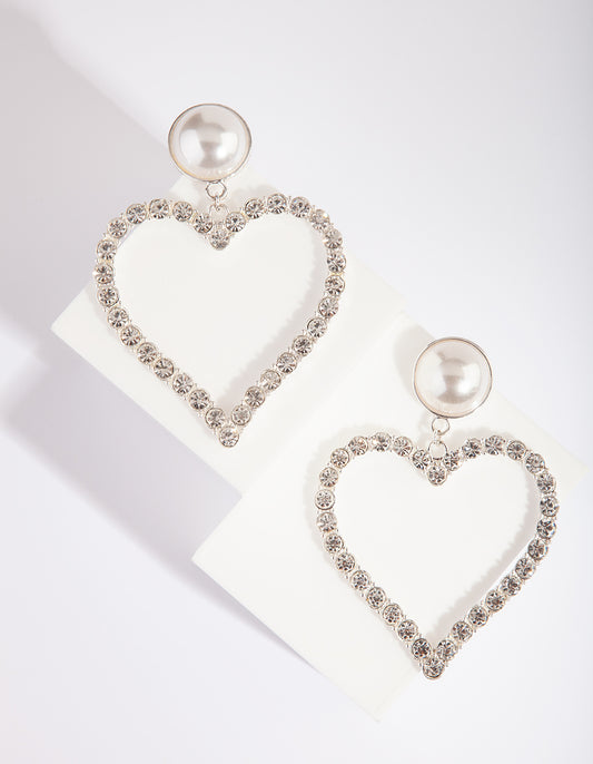 DI&PL SS STMNT PEARL HEART ER