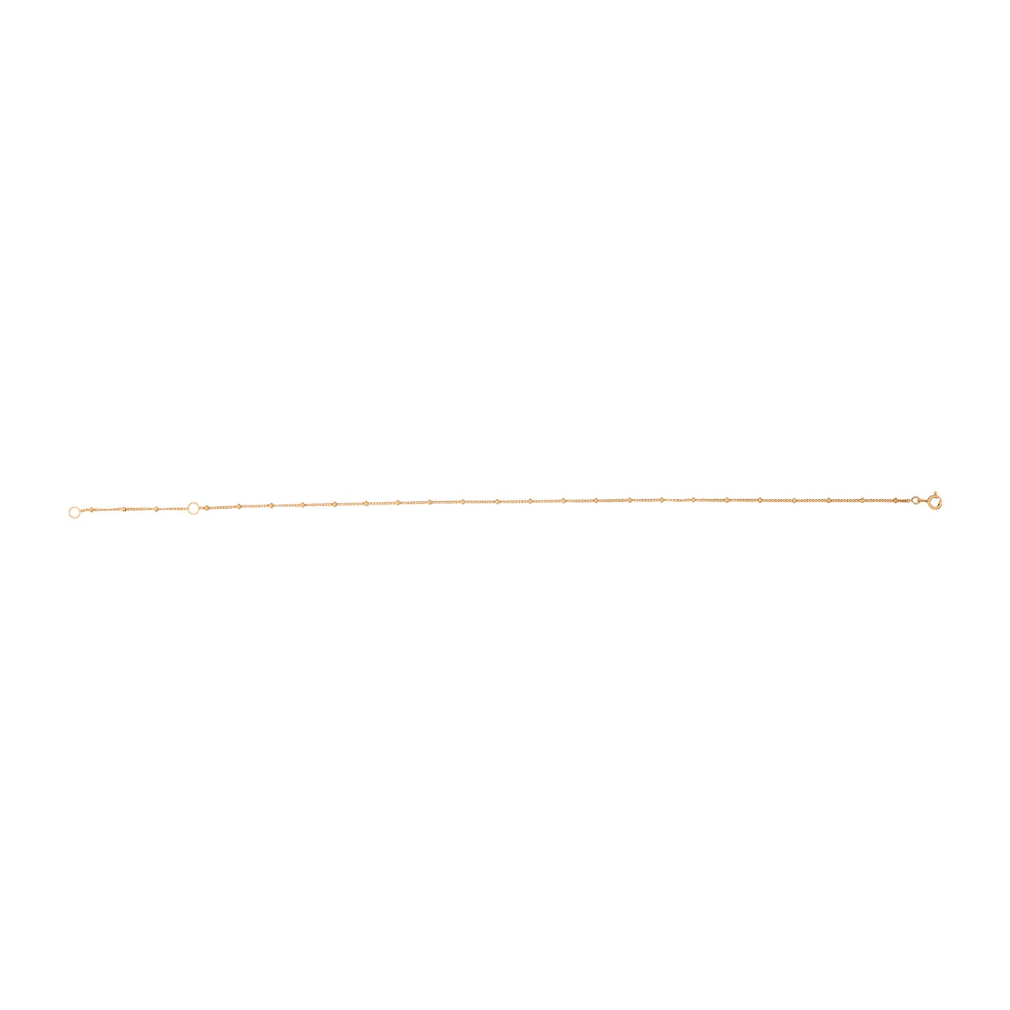 PLTD STS SG MULTI BALL ANKLET