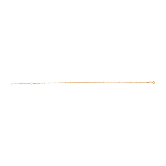 PLTD STS SG MULTI BALL ANKLET