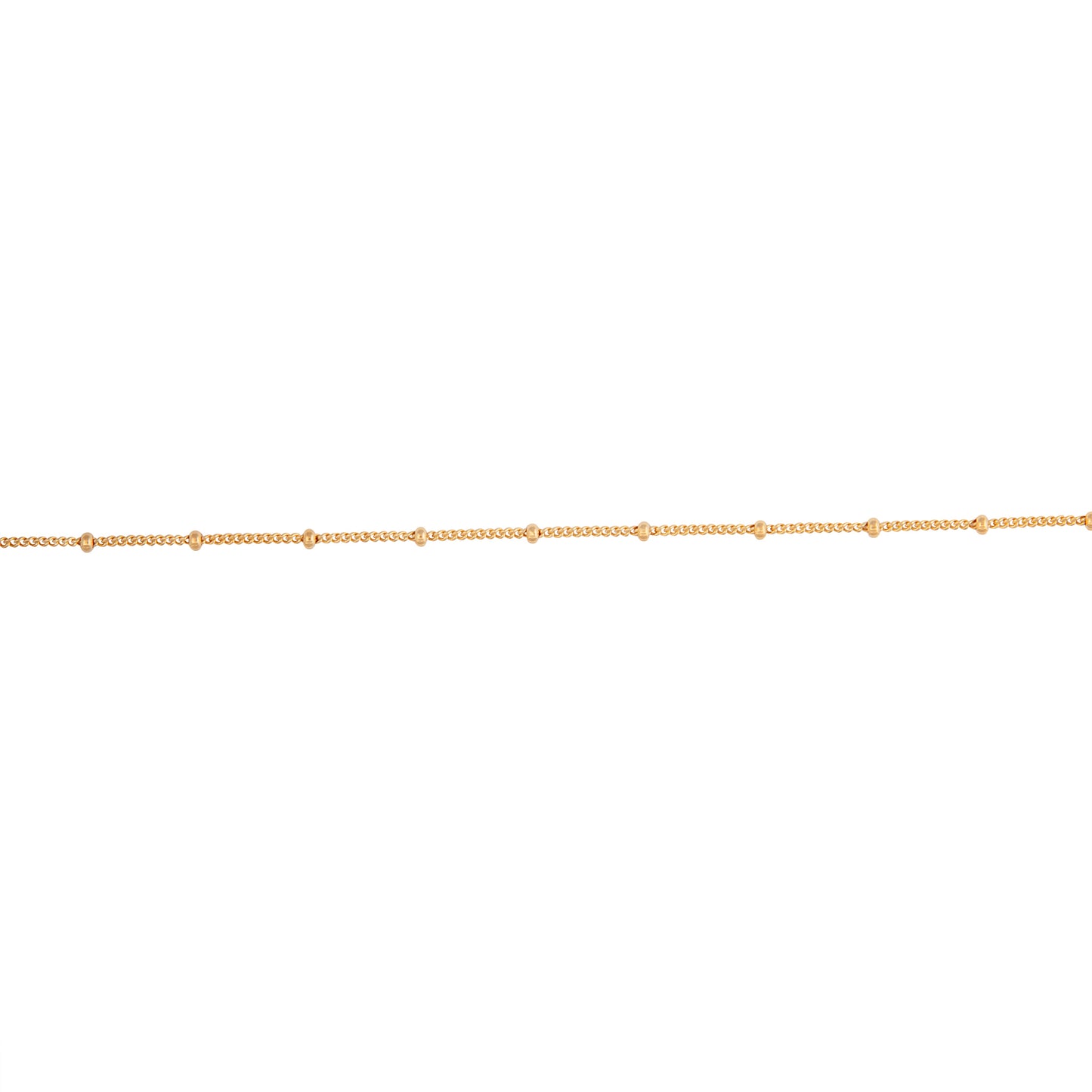 PLTD STS SG MULTI BALL ANKLET