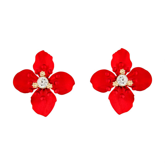 RED  DNTY DETAILED PETAL STD