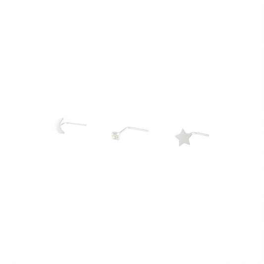 STS  ST TINY STAR MOON 3PK NS@
