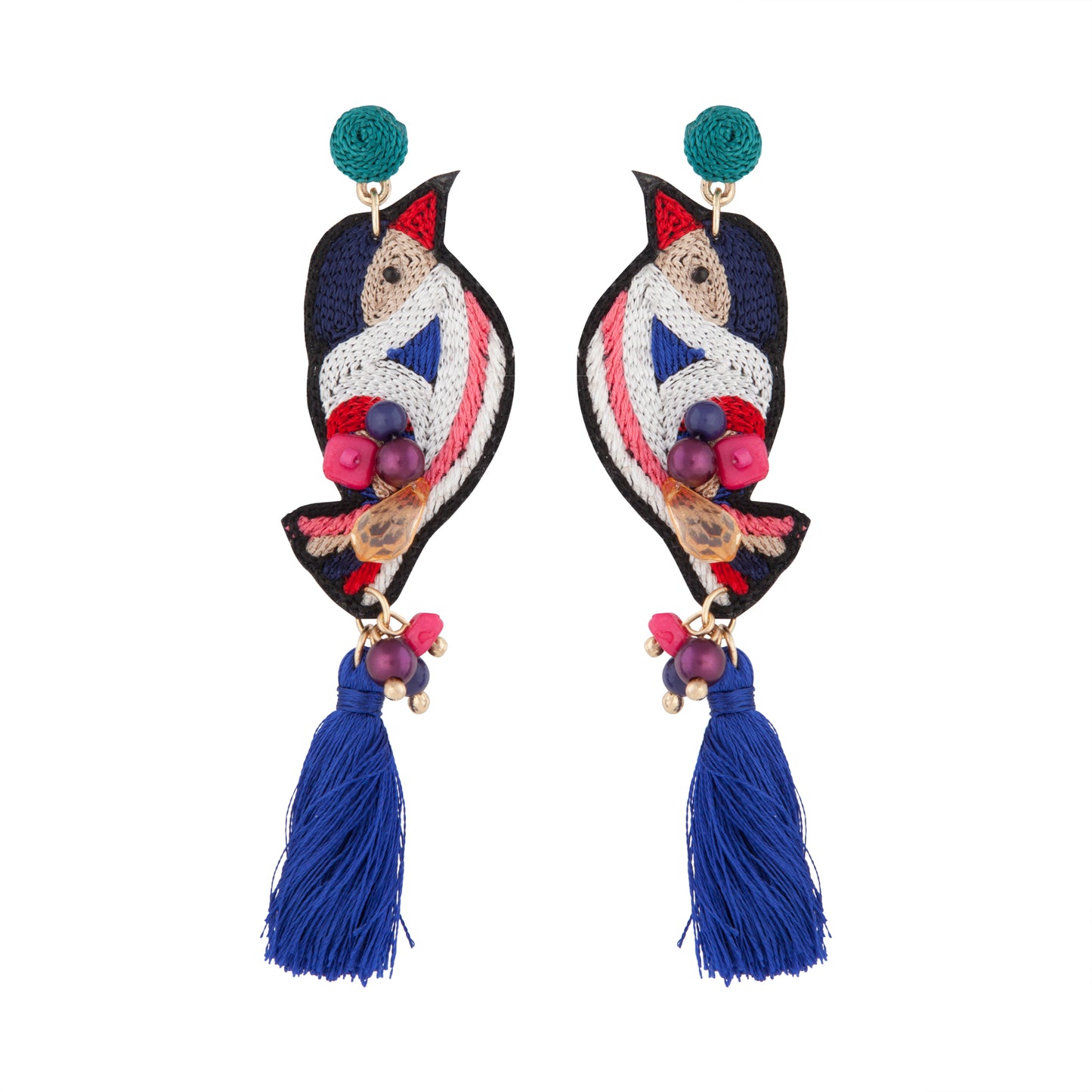 COLMX EMBROIDERY BIRD TSSL ER@