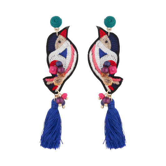 COLMX EMBROIDERY BIRD TSSL ER@