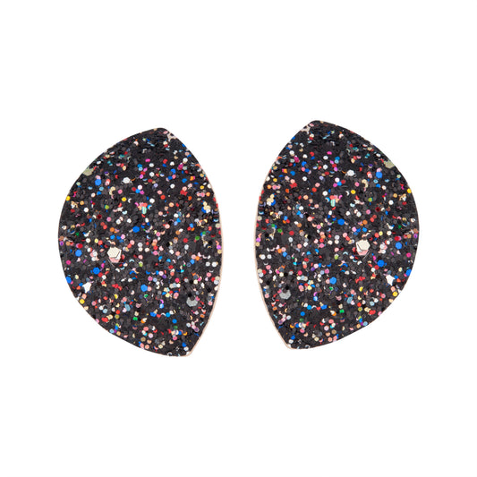 ACRCS  SG GLITTER CURVED STUD
