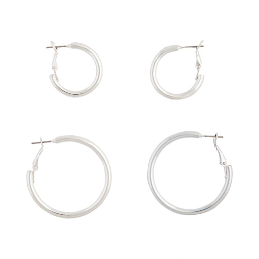 SVES SS 2X CHUNKY HOOPS