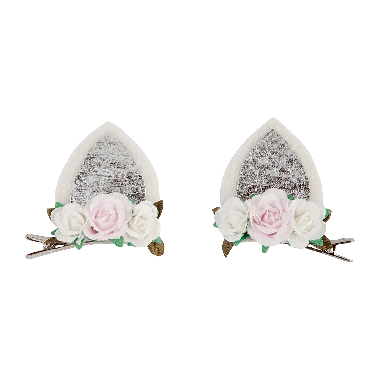 KIDS FB FLWR EAR 2PK CLIP
