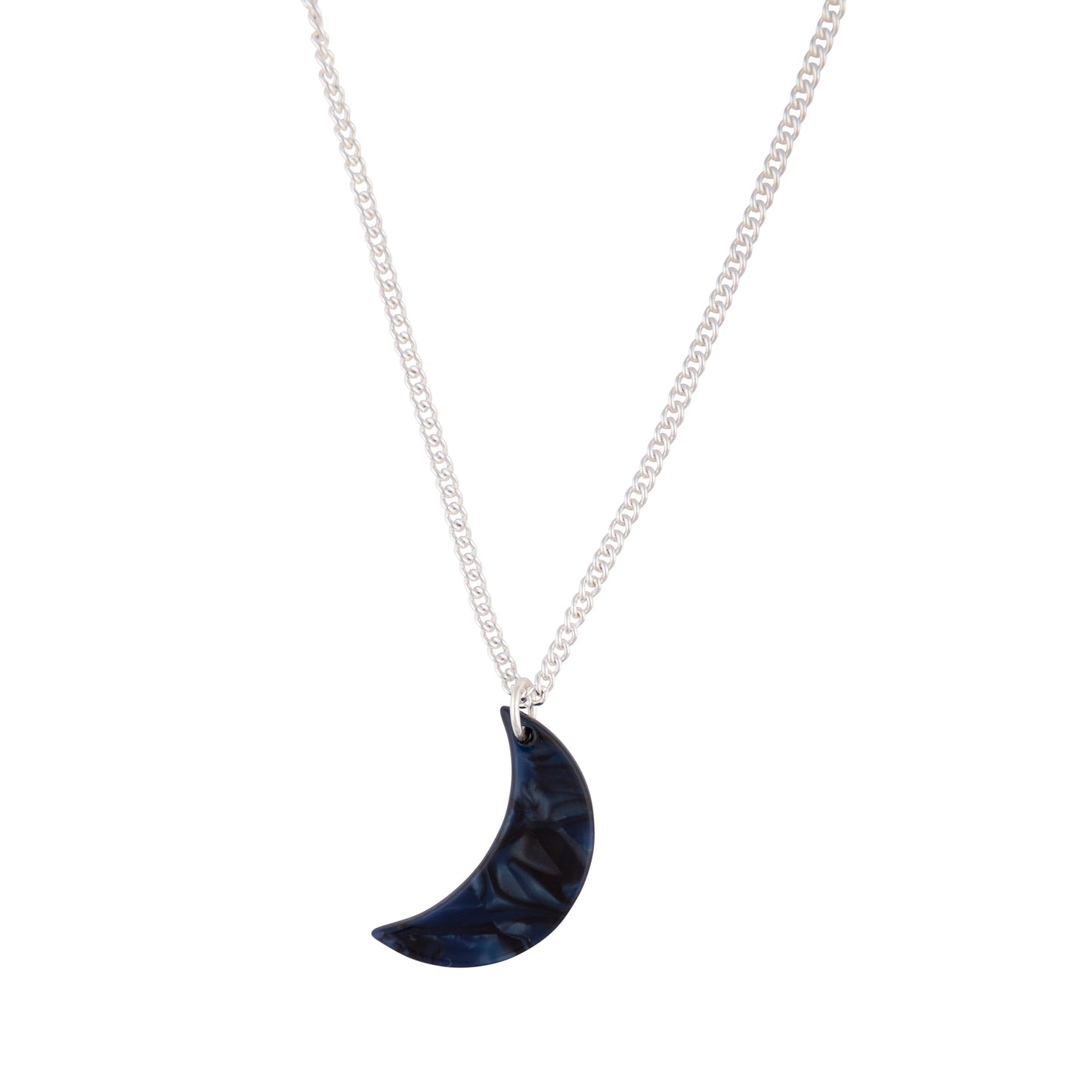 JAN18 SS RESIN MOON CHARM NK