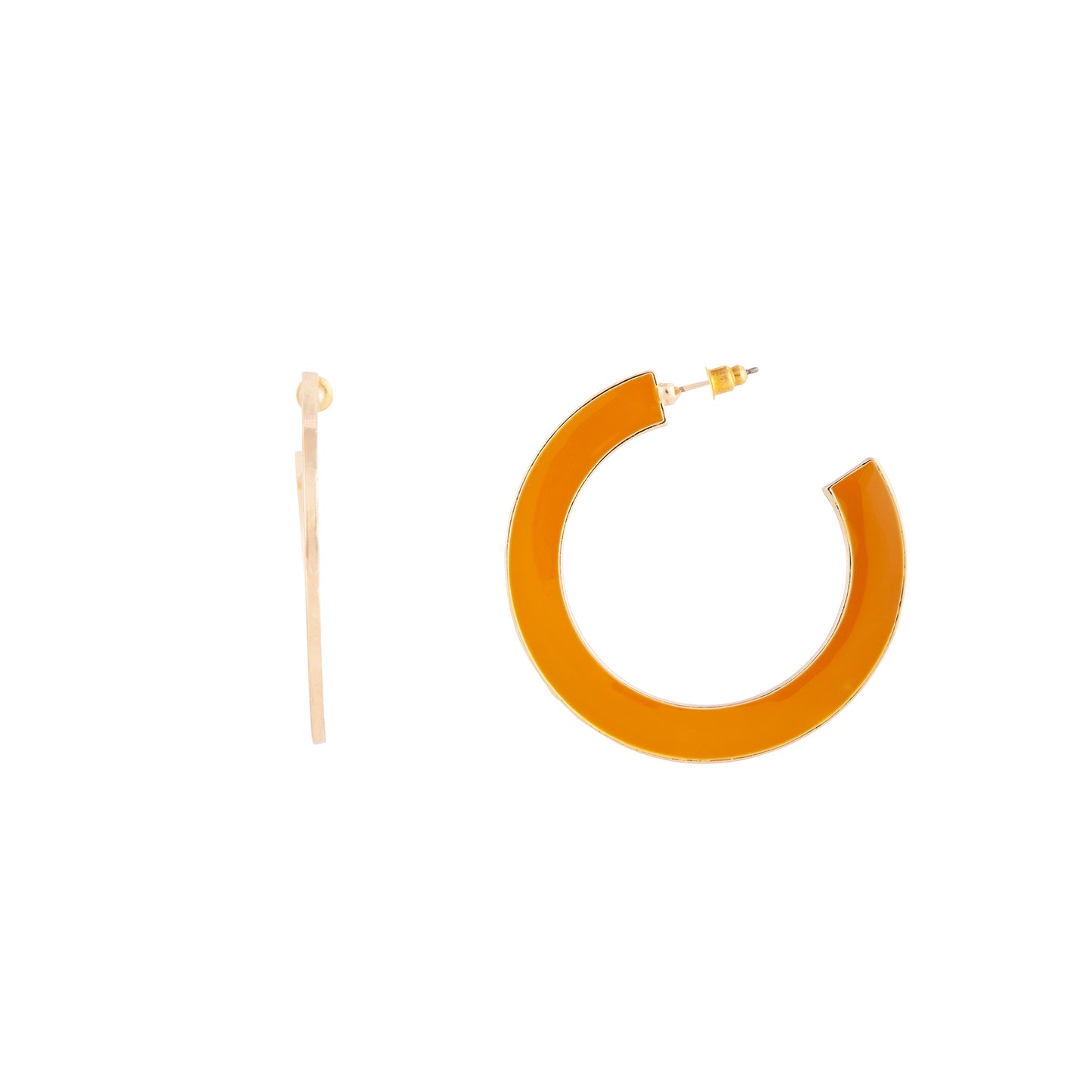 YLW SG ENAMEL OUTSIDE HOOP