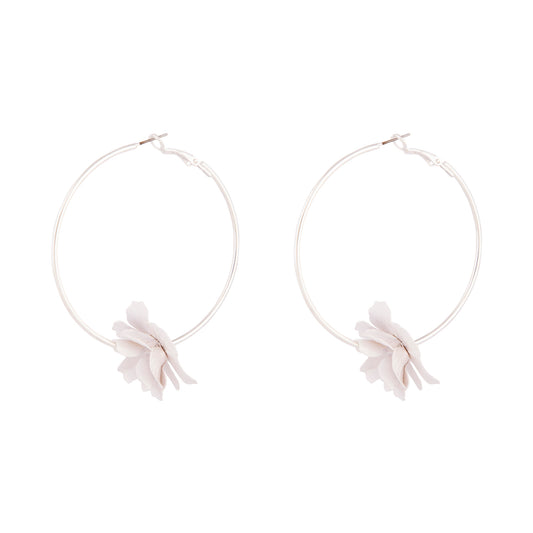 SVES SS METAL FLOWER HOOP ER