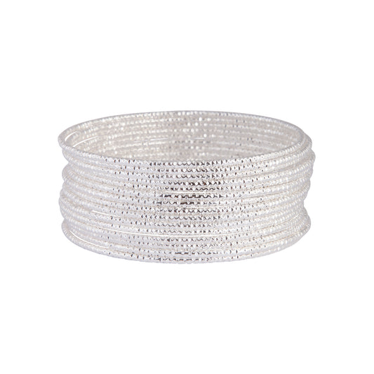 SVES SS DIA CUT BANGLE PACK