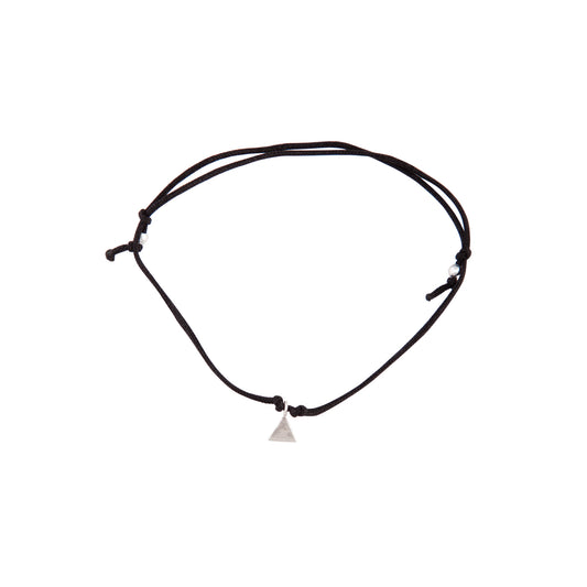 MENS ST BLK CORD TRIANGL BL