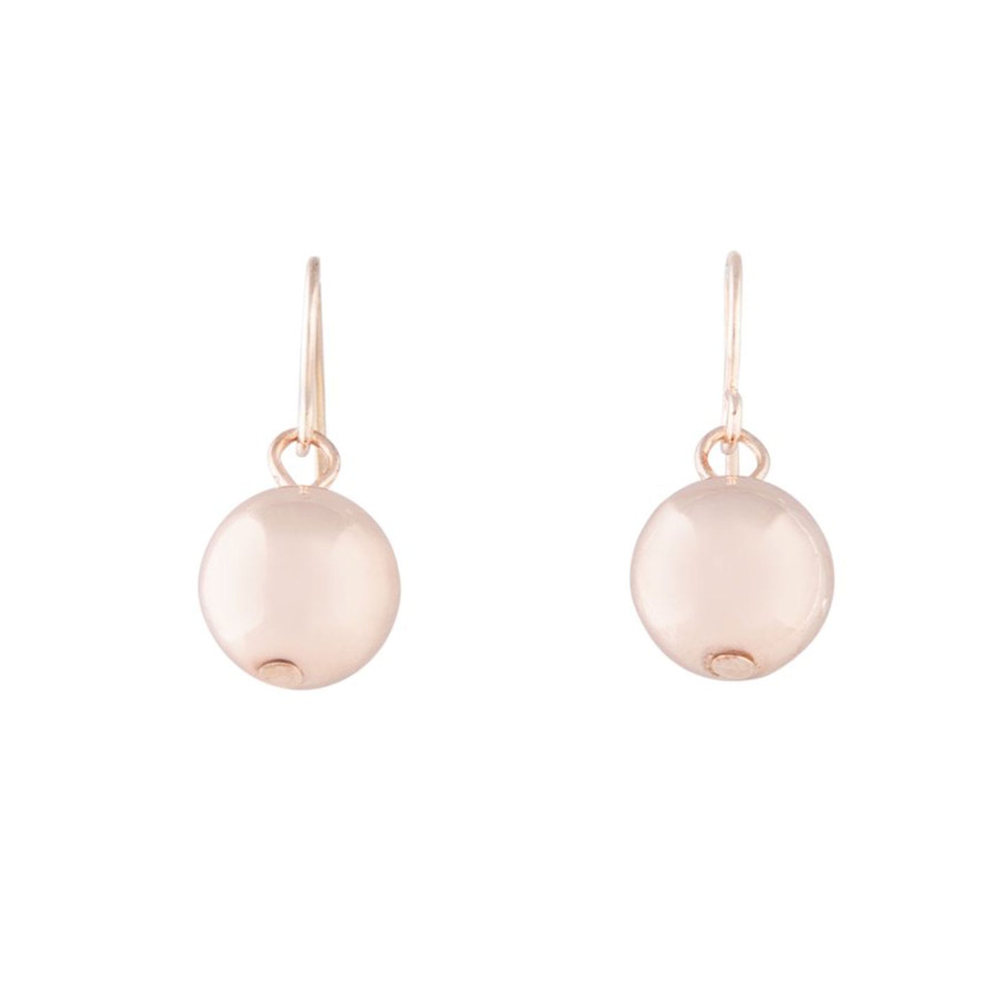 ROSE GOLD MINI BALL EARRING