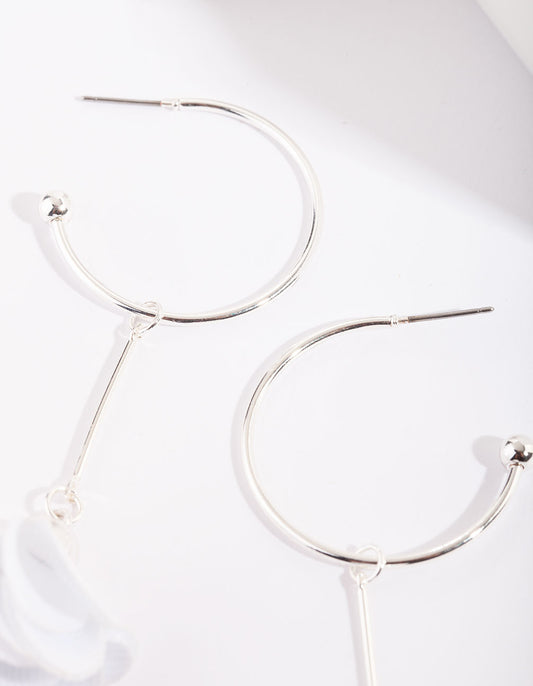 HPSG SS FABRIC FLW DRP HOOP ER