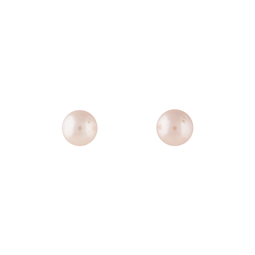 PINK CLASSIC BALL EARRING