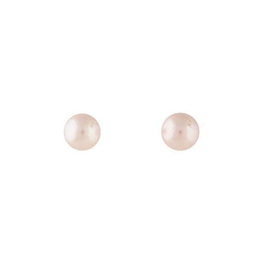 PINK CLASSIC BALL EARRING