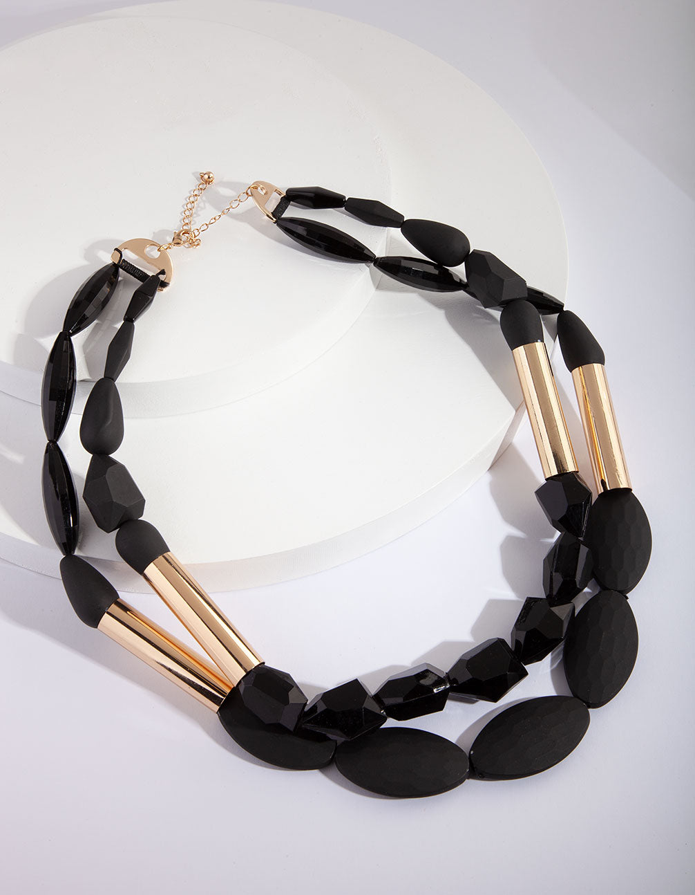 BOB MIX BLK MLTI FACET BEAD NL