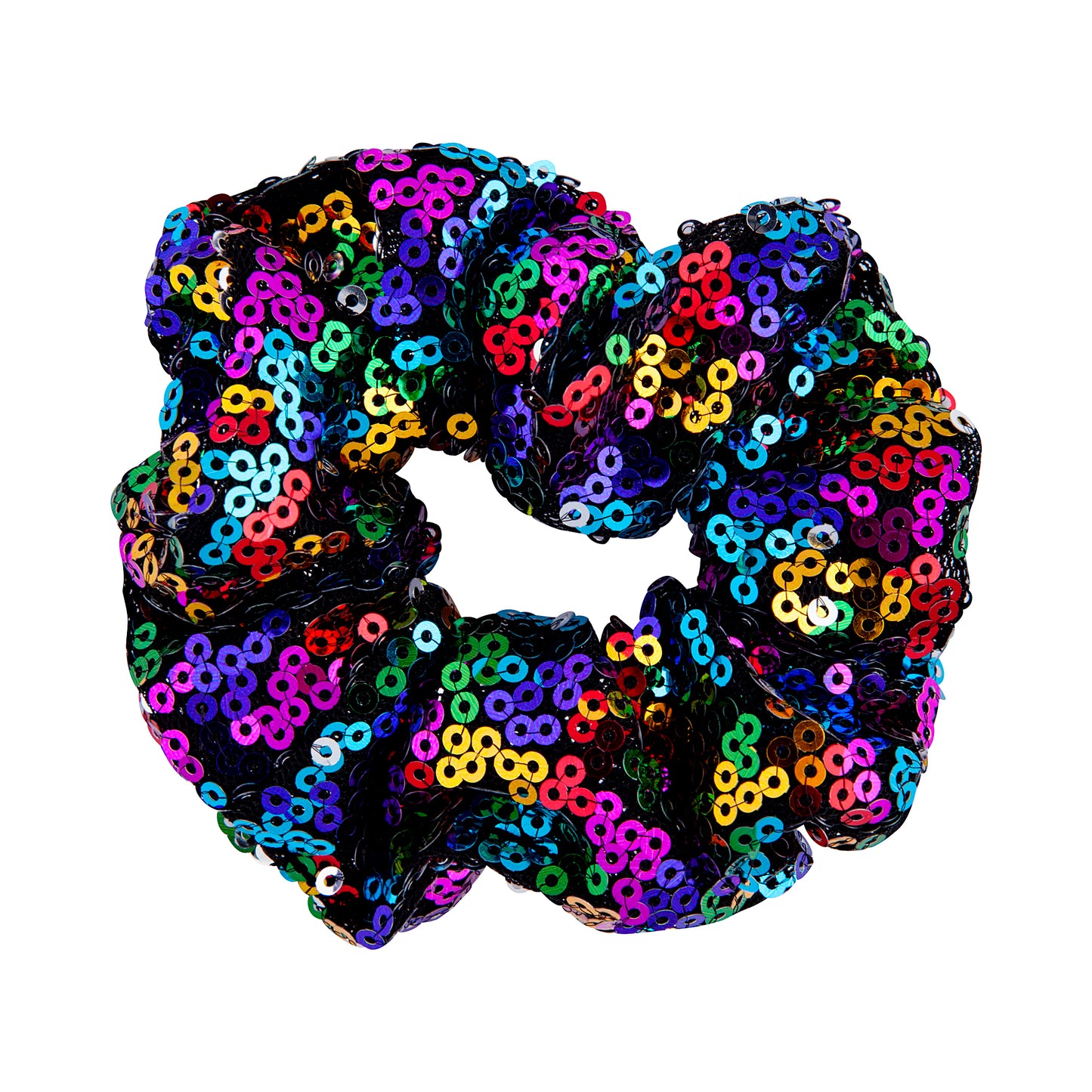KIDS FB RAINBW SEQUIN SCRNCHY