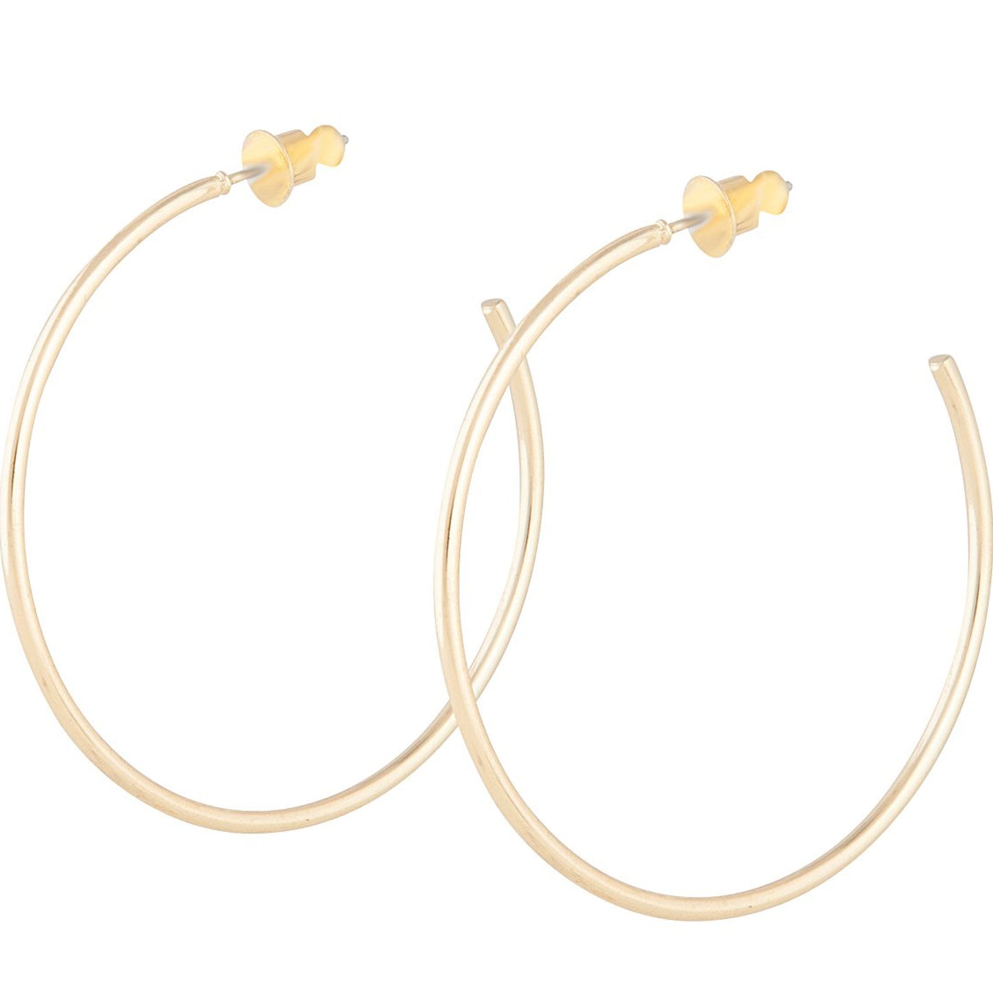 5EAR 40MM ROUND HOOP ER