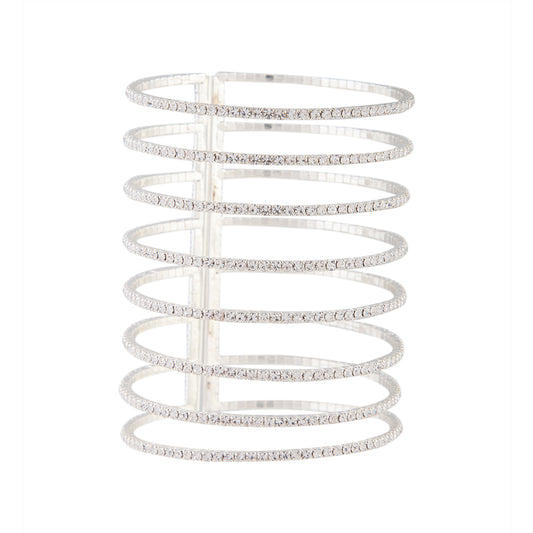 D&P SS 8 ROW CUPCHN CUFF BL