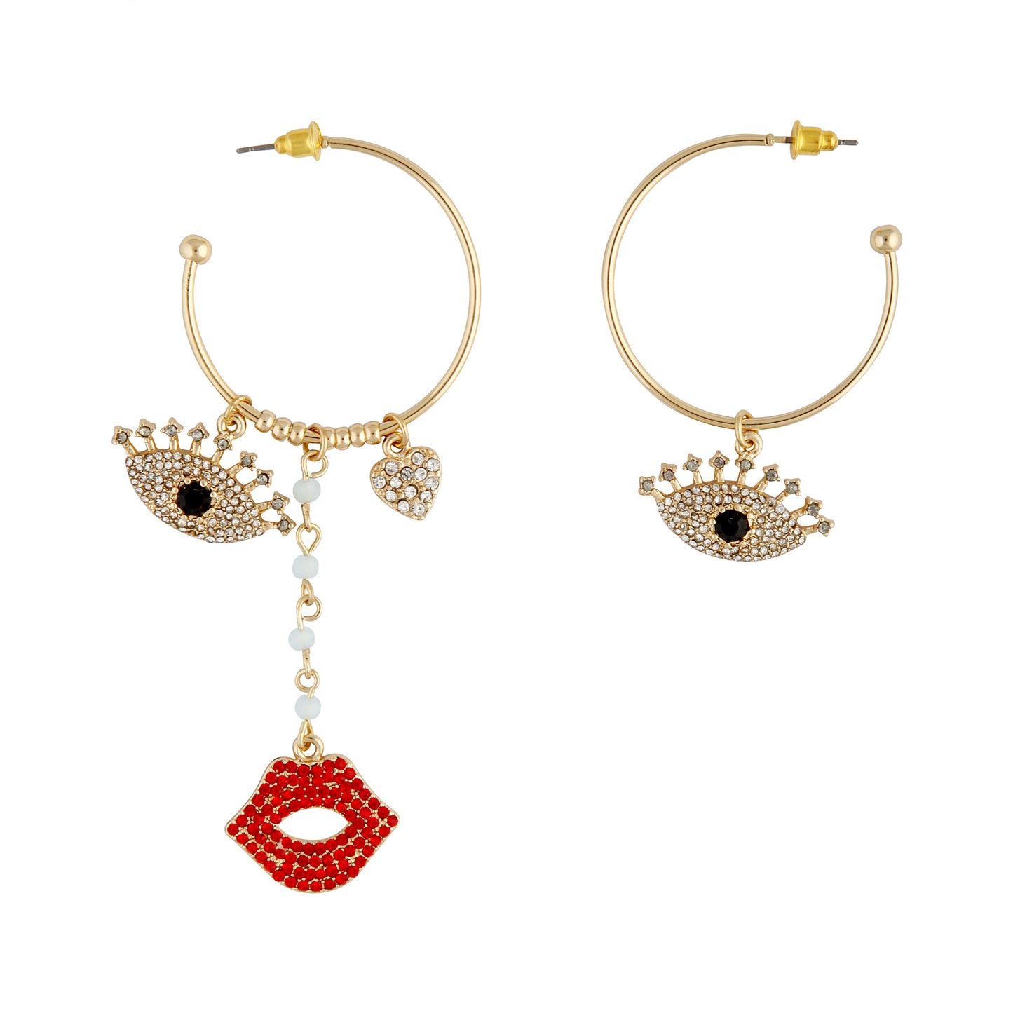 SURR  SG MISMATCH LIP EYE HOOP