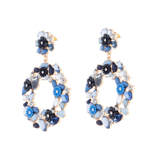 MIDN SG FLORAL JEWEL CIRC ER