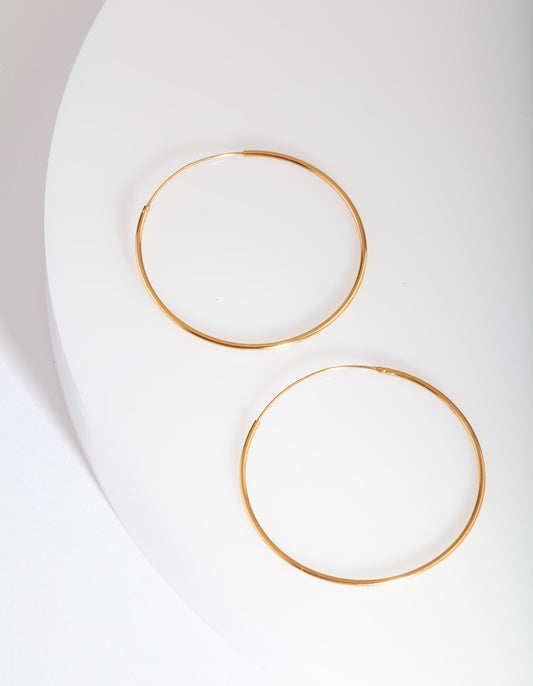 PLTD ST SG 40MM SHINY HOOP ER