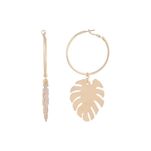 FGOLD SG MONSTERA LEAF HOOP