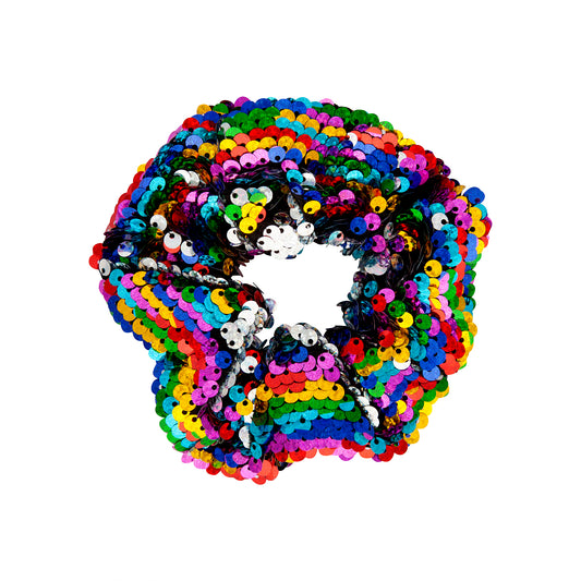 PSVS  FB DRK SEQUIN SCRUNCHIE