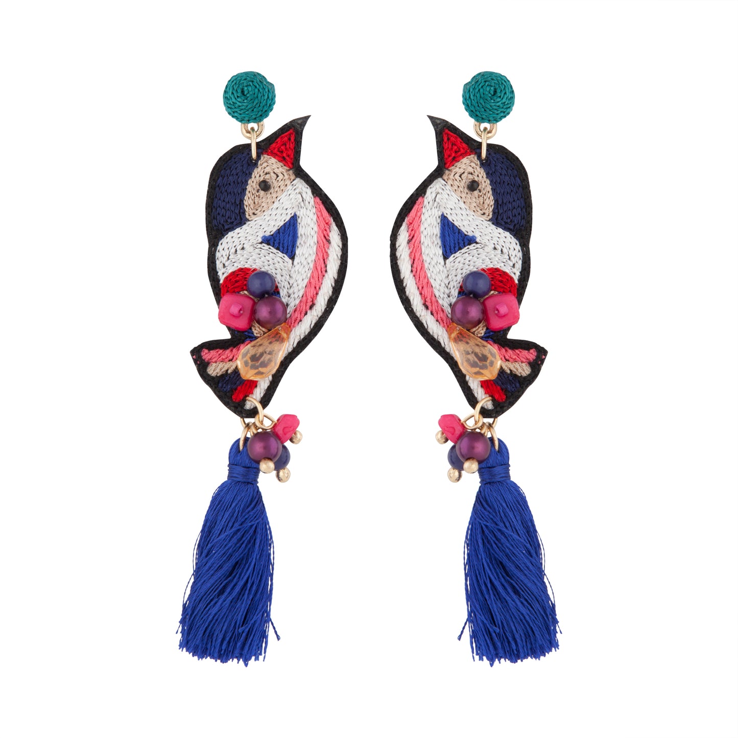 COLMX EMBROIDERY BIRD TSSL ER@