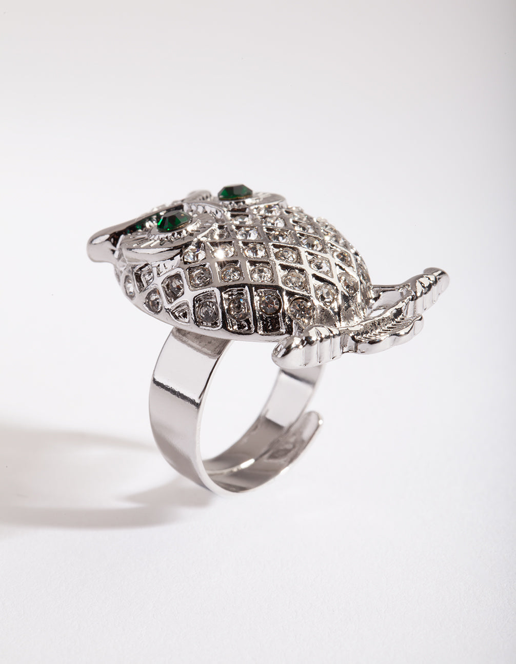 RTV RH BLING OWL ON TWIG RG