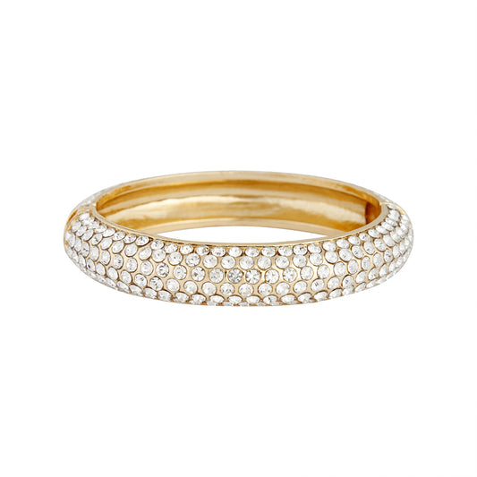 FGOLD SG PAVE 1.3CM WIDE CUFF