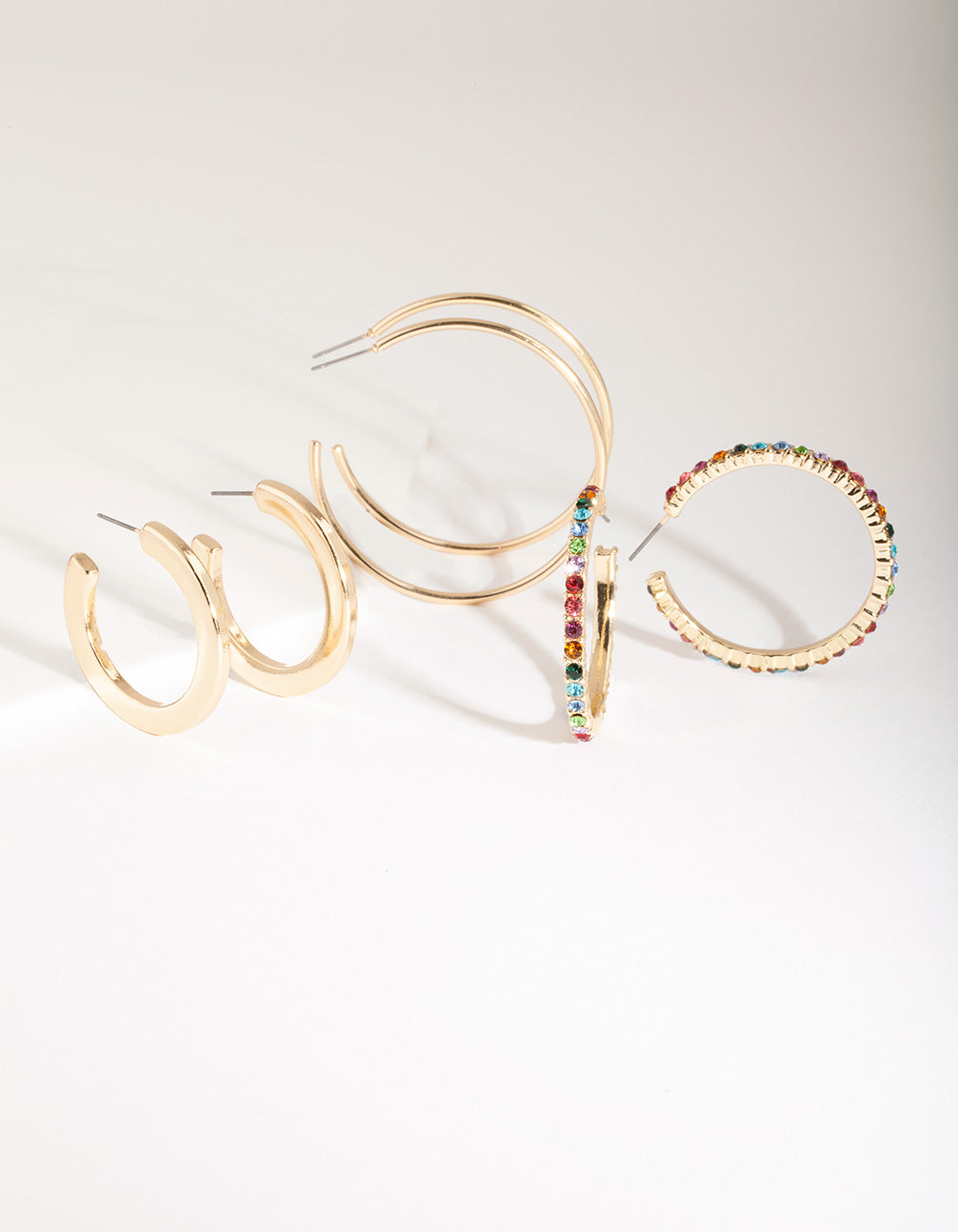 RED RD 3 PK RAINBOW HOOP ER