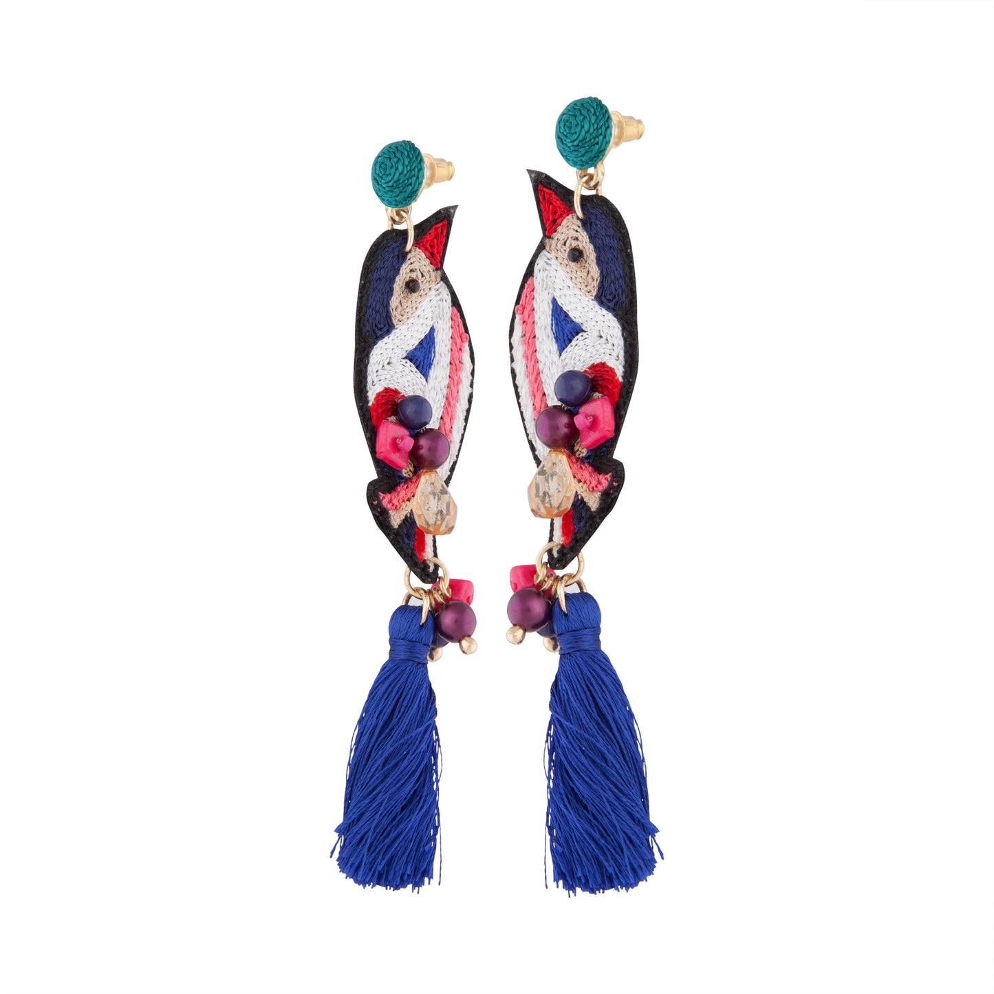 COLMX EMBROIDERY BIRD TSSL ER@