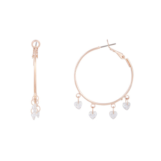RGES RG CZ HOOP CHARM ER