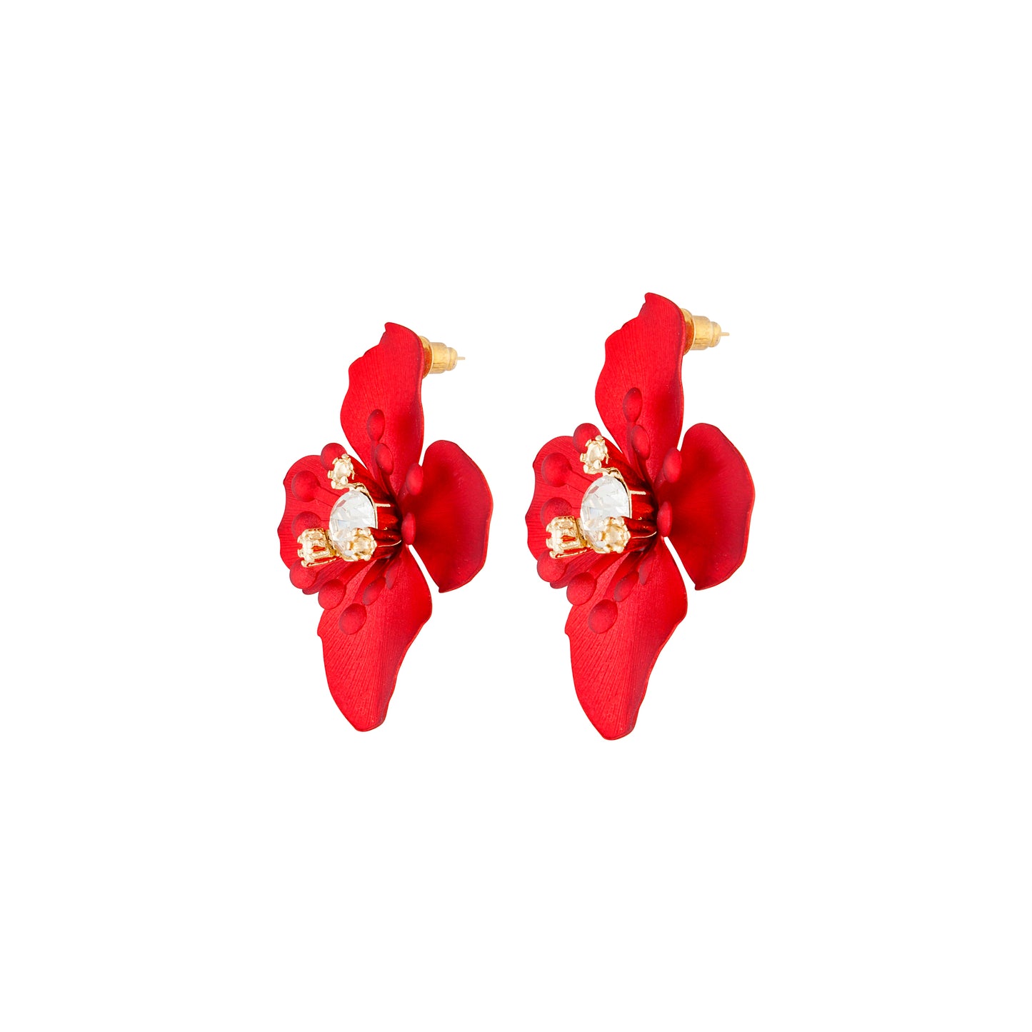 RED  DNTY DETAILED PETAL STD