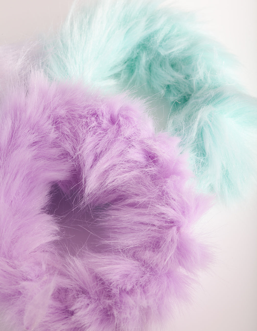 KIDS FB FUR 3 PK SCRUNCHIE
