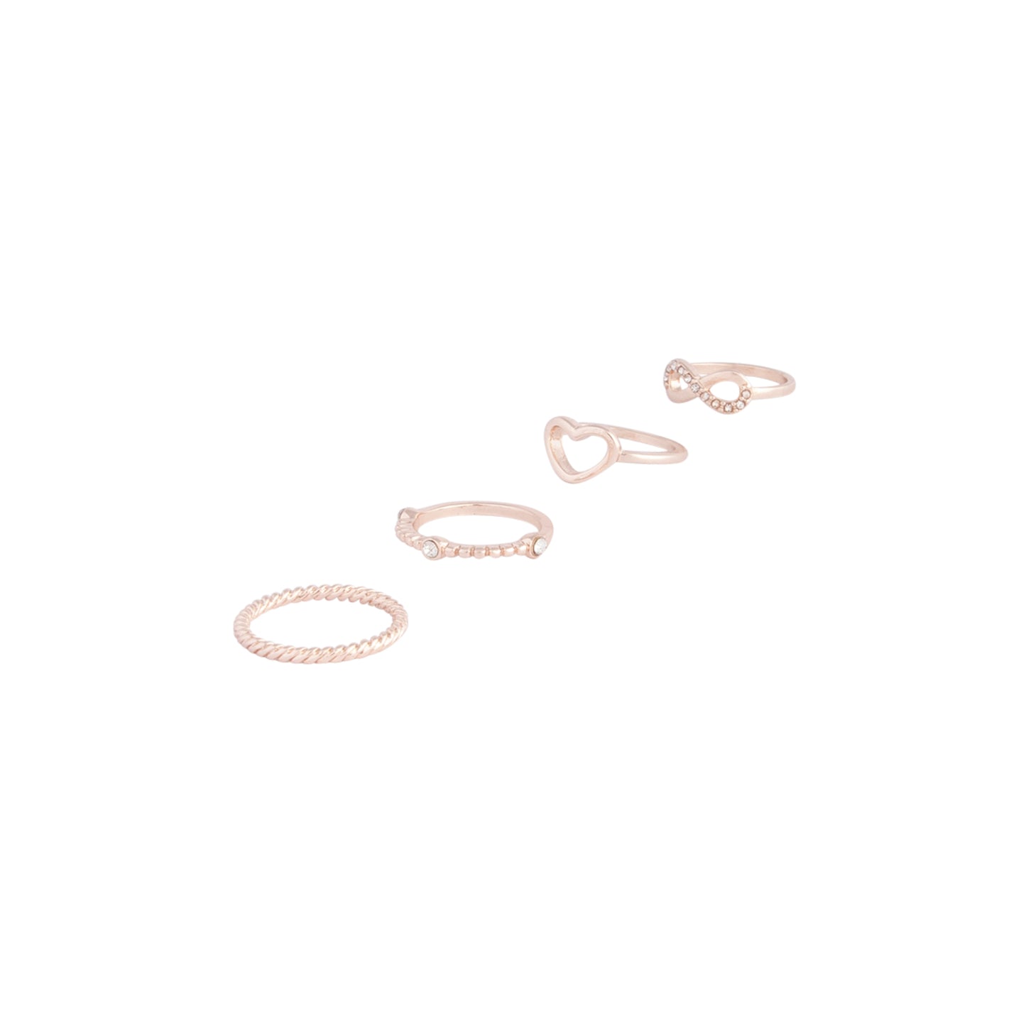 JAN19 RG PEACE DIA 4PK RING