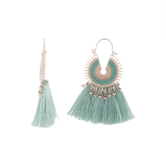 MINT RG ETCH BELL TASSEL ER