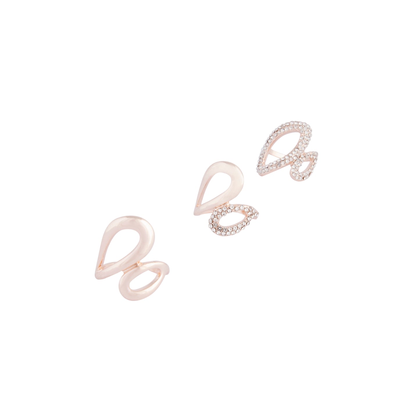 RGLD RG DIA PAVE LOOP RG 3PK