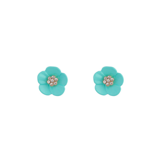 5EAR 3D FLOWER & STONE ER